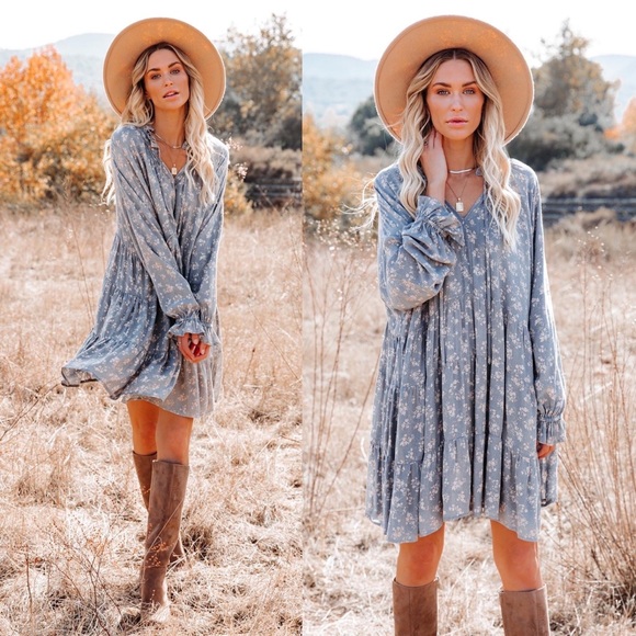 Vici Dresses Vici Floral Tiered Babydoll Dress Poshmark